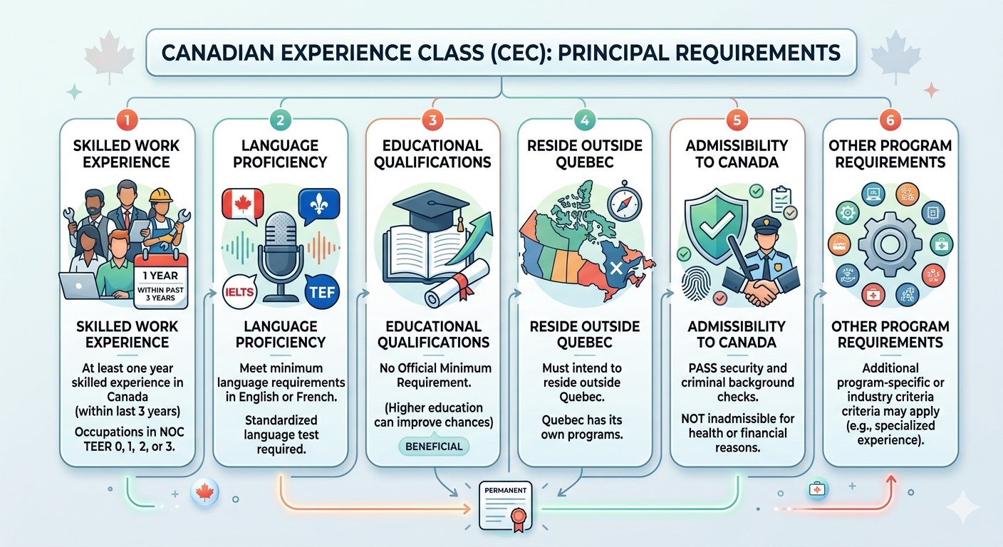 Canadian Experience Class (CEC) Requirements