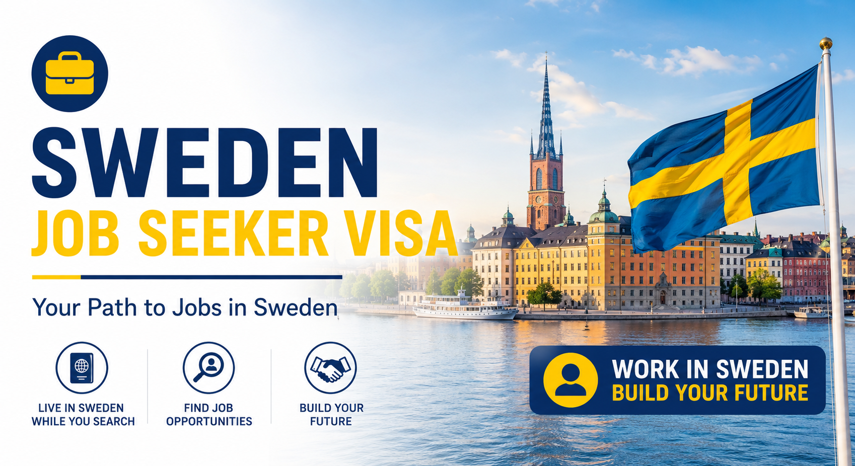 Sweden Job Seeker Visa and Work In Sweden